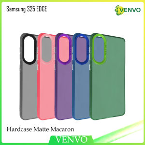VENVO - VV47 Case Matte Macaron Samsung S25 EDGE
