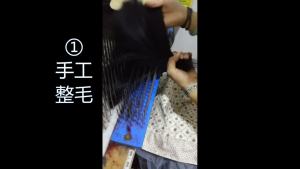 Xuất khẩu tóc ngắn thẳng cho phụ nữ   Bộ tóc giả vàng với mái tóc xù bên   Mái tóc giả một mảnh bằng lụa chịu nhiệt cao