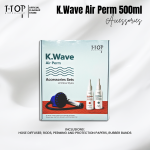 Korean K Wave Perm Curl Lotion Set & Accessories by T-TOP