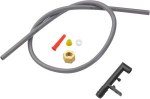 4079 Feed Tube Assembly for Humidifier 550 550A Compression Sleeve and Nut (4079) in-Line Strainer (4004) Yellow Orifice (4231)