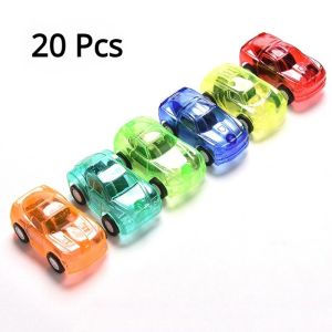 20 Pcs Toy Cars Mini Pull Back Cars Race Car Party Favors Plastic Pull Toy Vehicle Playsets for Classroom Prizes Goodie Bags Fillers