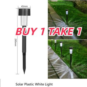 【BUY 1 TAKE 1】Solar Light Powered LED Light Outdoor Waterproof LED Garden Light Pathway Landscape Light Yard Lawn Lamp Babalux