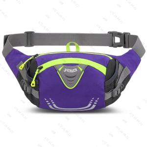 Nylon Anti-Theft Pack Belt Bags Lightweight Running Belt Waist Pack Elastic Breathable High Capacity with Zipper Sports Accessories