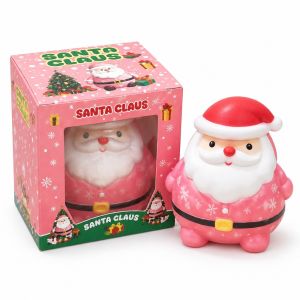 JAYQQ Chất liệu mềm mại dễ bóp Đồ chơi bóp Giảm căng thẳng Hình ông già Noel Đồ chơi giảm căng thẳng Sáng tạo Độ đàn hồi chậm. Đồ chơi bóp được Giảm căng thẳng
