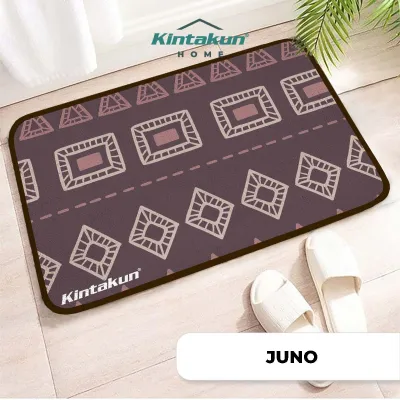Kintakun Home Keset Kaki Persegi Panjang Anti Slip Nyloon Uk. 40x60 Cm