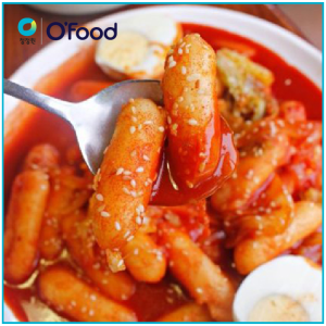 Tokbokki / tokpokki Hàn Quốc Ofood gói 300gr 2 vị