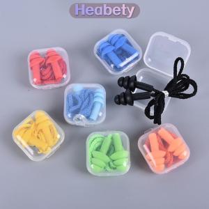 Heabety  Nút tai Silicone nút tai Ngủ Nút tai giảm tiếng ồn Nút tai bơi với dây thừng
