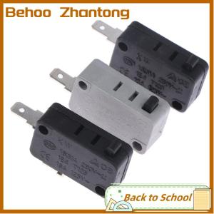 Behoo 2pcs KW16(5)A 250VAC Microwave Oven Door Micro Normally Open Close Switch