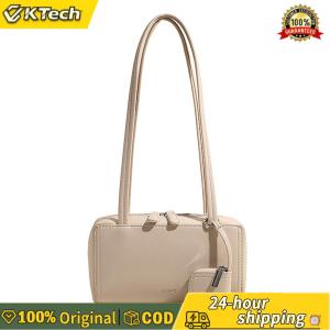 【Free Shipping】 PU Leather Commuter Bag Solid Color Square Bag for Women Work Shopping Travel Daily