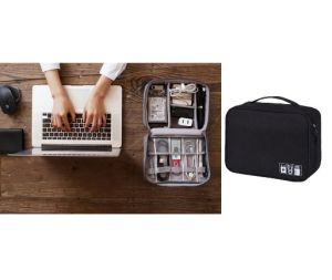 Multi-function Electronic Digital Gadget Bag Organizer USB Storage Bag Travel Large Capacity Accessories Cable Organizer