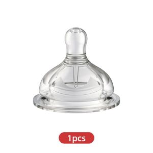 Oberni Baby Pacifier 5cm Wide-Caliber Soft Pacifier Imitation Breast Milk Food Grade Silicone Baby Pacifier (Anti Colic) (0m +)