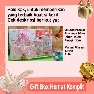 [BELI 2 GRATIS 1 SET SARUNG TANGAN N KAKI] Hampers Baby Gift Kado Lahiran Bayi Newborn Hemat Komplit