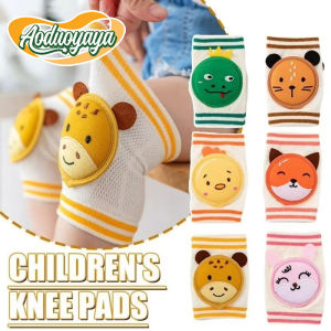 Aoduoyaya Baby Knee Pad Cute Cotton Thicken Elastic Non-slip Protect Cover Pelindung Lutut Bayi