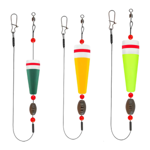 Fishing Float And Bobbers Fishing Popping Corks Float Bobbers Rig Weighted Fishing Float Buoys for Freshwater Enduring