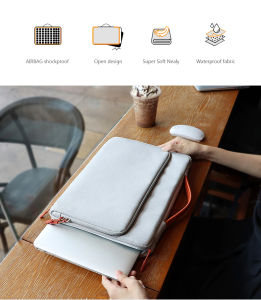 Ready Stock 13/13.3/15.4 inch Laptop Protective Bag Waterproof Case Notebook Cover Sleeve Business School College Computer Handbag