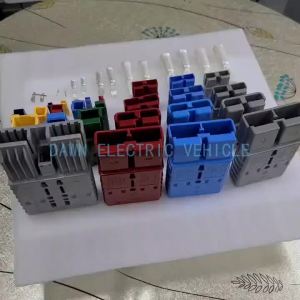 350 Amp 600 Volt Power Connector with # 2/0 & Auxiliary Contacts Replace 6340G1 SBX350 350A Battery Plug Charger Socket