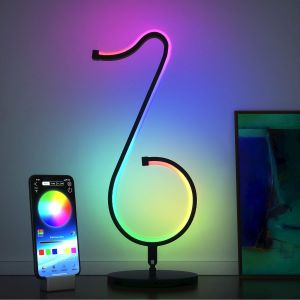TikTok Musical Note Lights Desk Decoration RGB Smart Light with 210 Mode APP + Remote Control