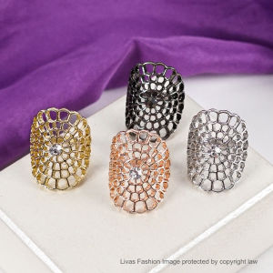 Kerongsang Tudung Cincin Emas Korea Bangkok Gold Silver Brooch Ring Scarf Buckle Hijab Pins Muslimah Fashion Jewellery Accessories Murah Mewah Borong | LIVAS Fashion