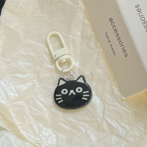 LYM Kawaii Cartoon Keychains Key Ring For Women Cute Resin Fish Cat Charms Keyring Fashion Accessories Jewelry Gifts