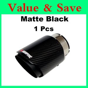 Mazda 3 Hatchback 2014 - 2019 / Mazda 6 Sedan 2013 - 2023 Akrapovic Muffler Exhaust Straight Edge Tip Stainless Steel