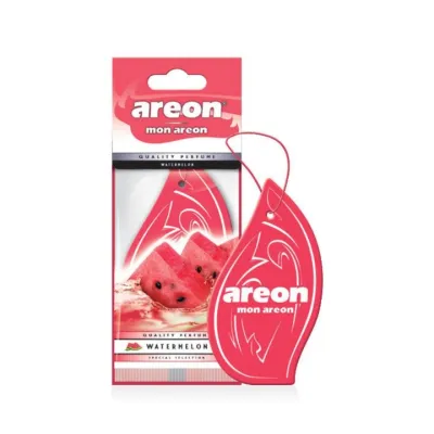 AREON - Lá thơm treo ô tô hương dưa hấu ( DỊU NHẸ - THANH MÁT ) - Water Melon