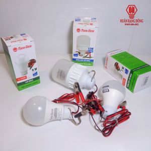 Bóng LED kẹp bình ắc quy 12vdc Rạng Đông - Công suất 7w -9w - 12w