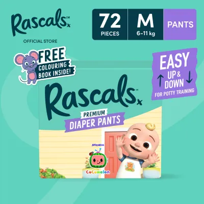 RASCALS x COCOMELON Pants MEDIUM - 72 pcs (Promo Box)