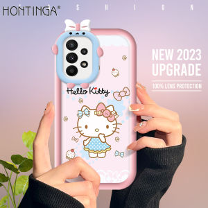 Hontinga Ốp Lưng Cho Samsung Galaxy A53 5G A23 A33 5G A04 A71 Ốp Lưng Đáng Yêu Hello Kitty Silicone Mềm Bọc Toàn Bộ Ốp Lưng Cao Su Chống Sốc Ốp Lưng Điện Thoại Ốp Mềm Cho Bé Gái