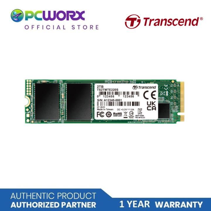 m 2 nvme ssd 256gb transcend 220s