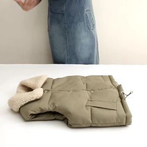 LZD Áo Gile Cotton Lông Vũ Trẻ Em Áo Gile Cho Bé Trai Gái Mẫu Thu Đông