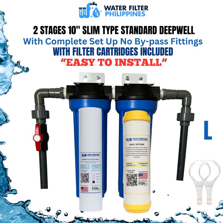 Water Filtration System 2 Stages 10