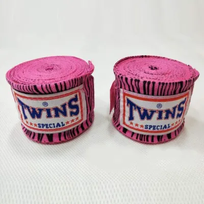 Twins 1Pair 5M Handwraps for Boxing Many Color High Elastic Cotton Sports Muay Thai Hand Wraps