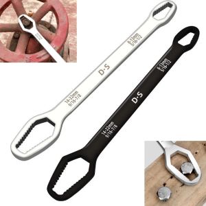 ประแจอเนกประสงค์ 8-22mm. บล็อคขันน๊อต 15in1 ปากตาย ครอบจักรวาล ประแจขันน๊อต หกเหลี่ยม ประแจข้าง ขันใต้อ่าง ด้ามขัน 2ข้าง Double Head Spanner Combination