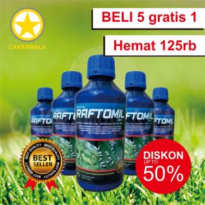 RAFTOMIL 530SC 1 LITER PROMO GROSIR INSEKTISIDA ABAMEKTINASEFATMETOMIL