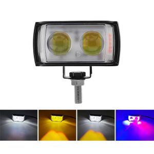 Đèn led pha trợ sáng 6 chế độ cho xe máy xe điện ô tô