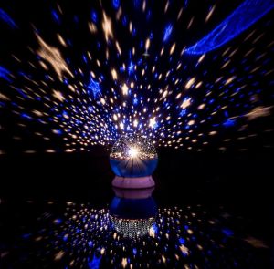 Rotating Spin Starry Night Sky Star Projector LED Light for Children Kids Baby Sleep( Local stock available ) )