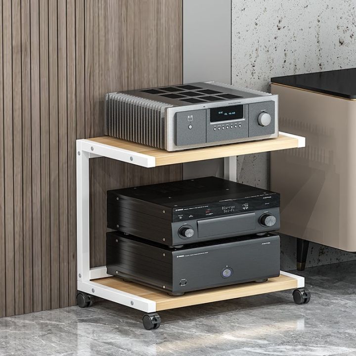 Audio placing rack desktop speaker bracket power amplifier cabinet ...