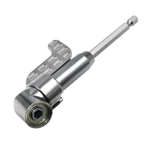 Ergonomic 105 Degree Right Angle Driver Adapter For Easy Access In Small & Complex Areas Furniture Assembly Maintenance