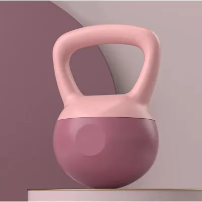 【LOCAL STOCK-Deliver in 2-3 days】Soft Kettlebell Ladies 4kg 6kg 8kg Fitness Household Pot Dumbbell Soft Kettlebell Squat Practice Buttocks Strength Training Equipment