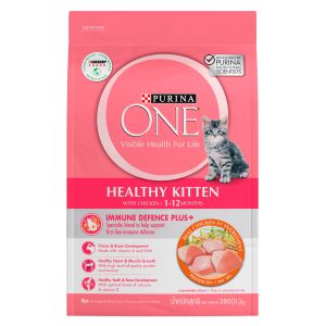 Purina ONE Healthy Kitten Dry Cat Food 380g 1.2kg