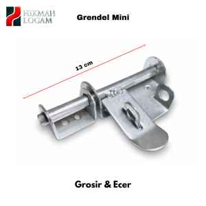 HL - Slot Grendel Minimalis Panjang 13 cm | Grendel Pintu Besi Atau Kayu