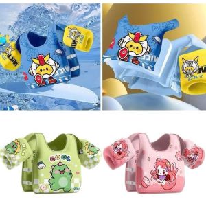 Áo Phao Tập Bơi Cho Bé Dưới 25Kg | Lõi Nổi Nguyên Khối Không Cần Bơm Hơi Bé Trai Bé Gái