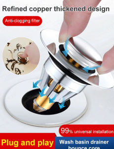 ttpr Bouncing deodorant drain copper core/ Drainage for Kitchen Sink