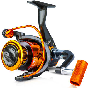 Gulungan Pancing Ukuran 1000-4000 12BB Reel Pancing Spinning dengan Rasio Gir 5.5:1 Gulungan Pancing untuk Memancing Di Air Laut dan Air Tawar