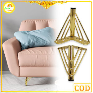 Kaki Sofa Emas Minimalis 15cm / Sofa Leg / Kaki Sofa Gold / Kaki Sofa Logam Emas Berkualitas Tinggi