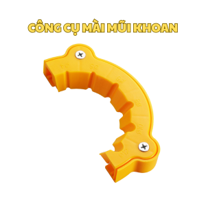 Dụng cụ mài mũi khoan cho máy mài góc hỗ trợ mài mũi khoan tiện lợi nhanh chóng