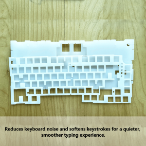 FEKER IK75 Pro Gasket Mechanical Keyboard Kit 75% 83keys 3 Mode RGB Backlit Hot-Swap Customized Keyboard Kit with 3pin/5pin Switch Sockets Bluetooth 5.0/Wired/2.4GHz DIY Keyboard Kit