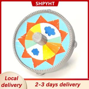 [COD] SHPYHT Local delivery Ship within 24 hours 3D Printing Paeng-y Spinning Tops Korean Folk Game Set Korean Traditional Play Game