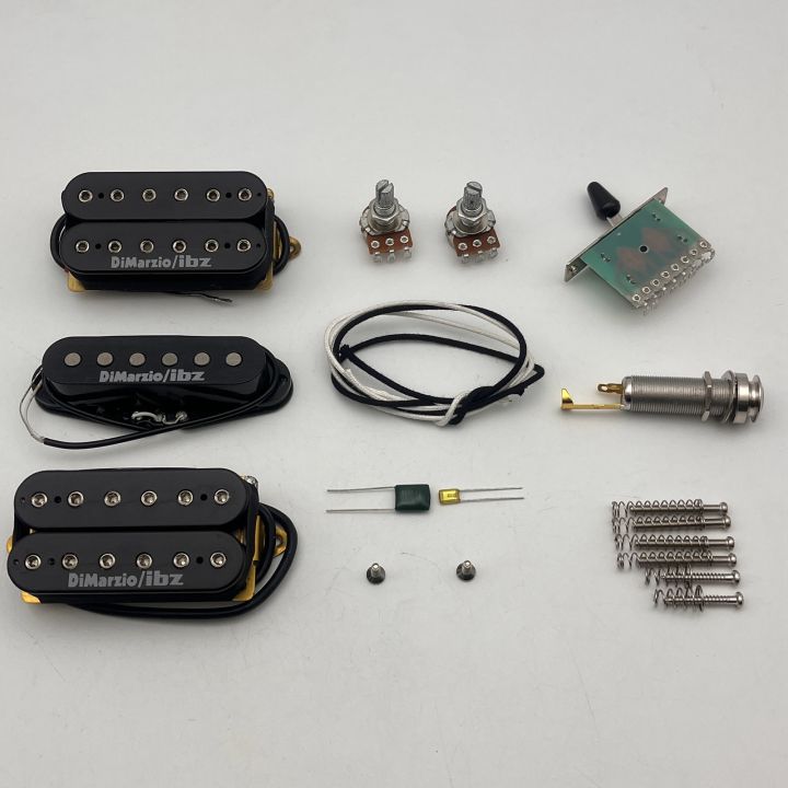 Upgrade DiMarzio IBZ HSH Humbucker Pickups Alnico Pickups With Wiring