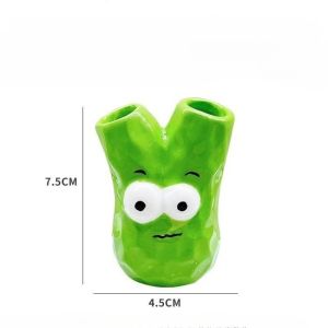 【super_pro】ชั้นวางแปรงสีฟัน เซรามิก ไม่เจาะผนัง แบบแขวน วางยาสีฟันได้ครบ ตกแต่งห้องน้ำครอบครัว